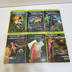 LOT OF 13‎ HARDCOVER NANCY DREW MYSTERY BOOKS